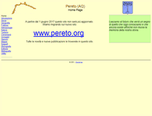 Tablet Screenshot of pereto.info